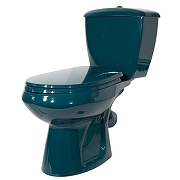 Унитаз компакт Оскольская Керамика Элисса Стандарт 43325110202 цвет Зеленый с бачком и сиденьем