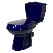 Унитаз компакт Оскольская Керамика Элисса Стандарт 43355110202 цвет Синий с бачком и сиденьем