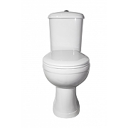 Унитаз компакт Оскольская Керамика Дора 47301100504 цвет Белый с бачком и сиденьем-1
