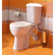 Унитаз компакт Оскольская Керамика Дора 47301100504 цвет Белый с бачком и сиденьем-3