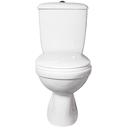 Унитаз компакт Оскольская Керамика Суперкомпакт Стандарт 47301110322 цвет Белый с бачком и сиденьем-1