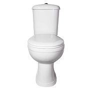 Унитаз компакт Оскольская Керамика Дора Стандарт 47301110702 цвет Белый с бачком и сиденьем-1