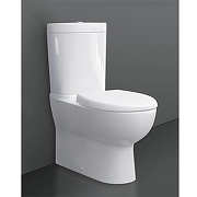 Унитаз компакт Керамин Женева Нова Дуал CS00076900 цвет Белый с бачком и сиденьем Микролифт-1