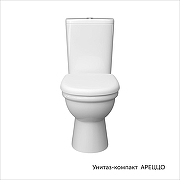 Унитаз компакт Керамин Ареццо Дуал CS00076897 цвет Белый с бачком и сиденьем Микролифт-2