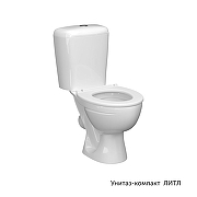 Унитаз компакт Керамин Литл CS00077200 детский цвет Белый с бачком и сиденьем-1