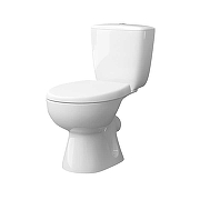 Унитаз компакт Керамин Позитано CS00087117 цвет Белый с бачком и сиденьем