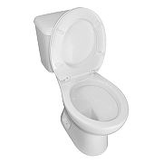 Унитаз компакт Loranto Lino CS-CT8812 цвет Белый с бачком и сиденьем Микролифт-2