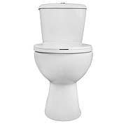 Унитаз компакт Loranto Lino CS-CT8812 цвет Белый с бачком и сиденьем Микролифт-4
