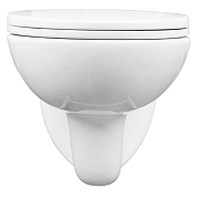 Комплект унитаза с инсталляцией Loranto Fredo 4501+CS-WH8005 цвет Белый с сиденьем Микролифт-3