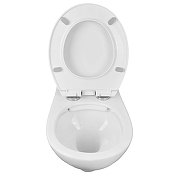 Комплект унитаза с инсталляцией Loranto Fredo 4501+CS-WH8005 цвет Белый с сиденьем Микролифт-7