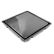 Душевой трап Loranto Libra 150х150 3065.0A050K.015.1 с решеткой цвет Нержавеющая сталь / под плитку