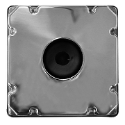 Душевой трап Loranto Libra 150х150 3065.0A050K.015.1 с решеткой цвет Нержавеющая сталь / под плитку-2