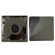 Душевой трап Loranto Libra 150х150 3065.0A050K.015.1 с решеткой цвет Нержавеющая сталь / под плитку-3