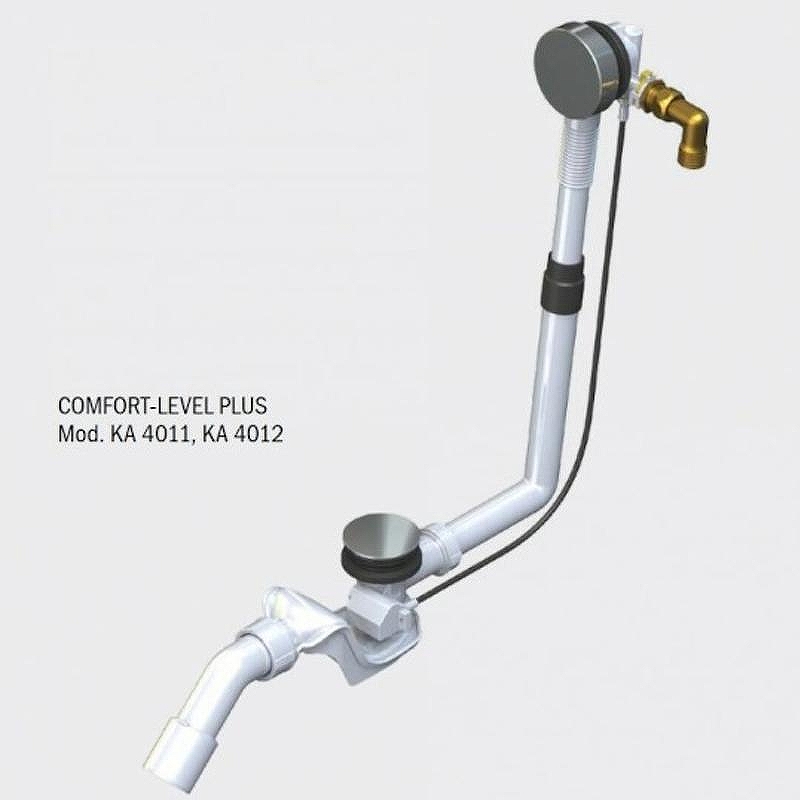 Слив-перелив Kaldewei Comfort-Level Plus 687772370999 полуавтомат с наливом 