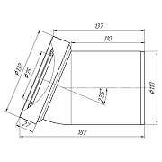 Фановая труба Анипласт W2220 цвет Белый-1