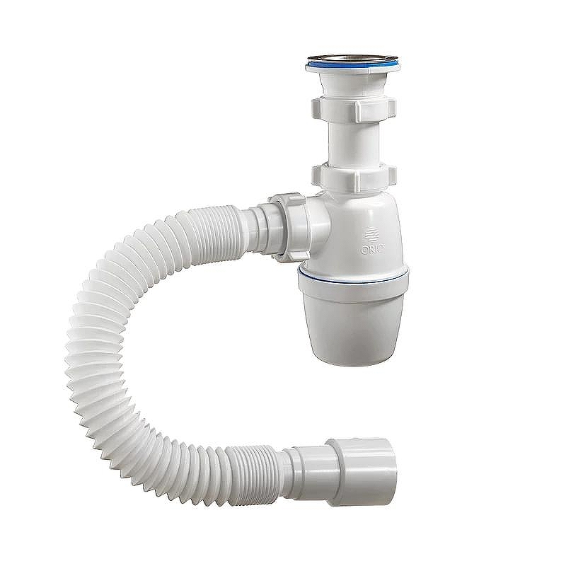 Сифон для раковины Орио А-4001 с гибкой трубой 