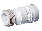 Фановая труба Орио С-990Р гофрировая цвет Белый