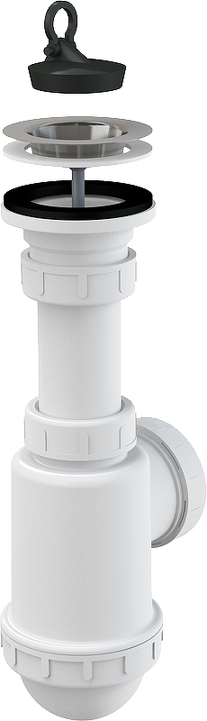 Сифон для кухонной мойки Alcaplast A441-DN50/40 