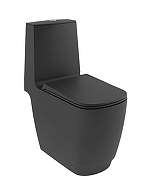 Унитаз Kludi Resa S 27WCB0139 цвет Черный матовый без бачка и сиденья