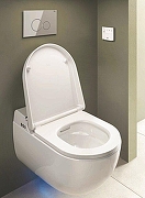 Унитаз биде Kludi Cleantronic 16WCW0143 подвесной цвет Белый глянцевый с сиденьем Микролифт-1