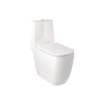 Унитаз Kludi Resa S 27WCB0243 цвет Белый глянцевый без бачка и сиденья