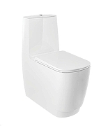 Унитаз Kludi Resa S 27WCB0153 цвет Белый матовый без бачка и сиденья