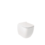 Унитаз Kludi Resa C 28WCW0243 подвесной цвет Белый глянцевый без сиденья