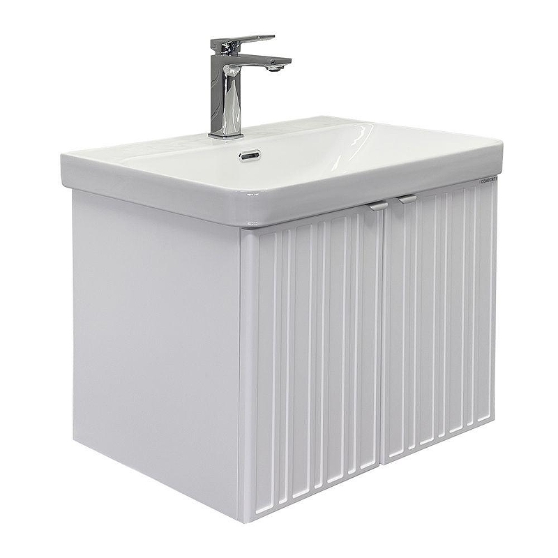 Тумба с раковиной Comforty Тенерифе 60 00-00022171 подвесная 