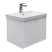 Тумба с раковиной Comforty Тенерифе 60 00-00022171 подвесная цвет Белый матовый