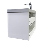 Тумба с раковиной Comforty Тенерифе 70 00-00022172 подвесная цвет Белый матовый-4