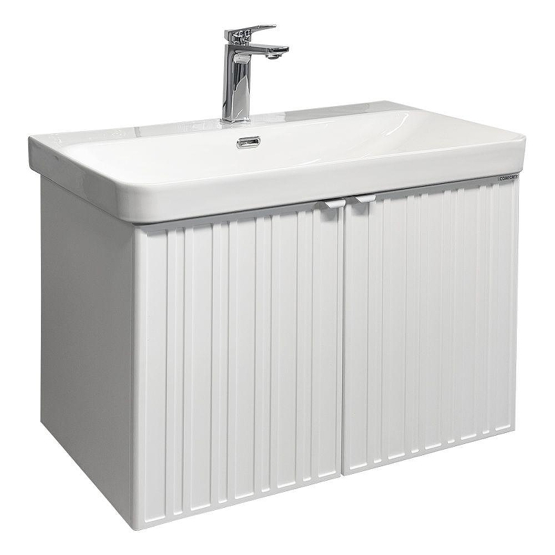 Тумба с раковиной Comforty Тенерифе 80 00-00022175 подвесная 