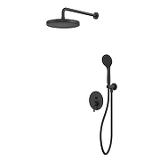 Душевая система Whitecross Y black YSET04BASICBL цвет Черный матовый