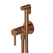 Гигиенический душ со смесителем Whitecross Y copper brushed 2-SYSYBI2CPB цвет Медь брашированная