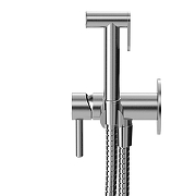 Гигиенический душ со смесителем Whitecross Y brushed nickel 2-SYSYBI2NIB цвет Никель брашированный-1