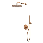 Душевая система Whitecross Y copper brushed YSET04CPB цвет Медь брашированная