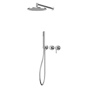 Душевая система Whitecross Y brushed nickel YSET13NIB цвет Никель брашированный