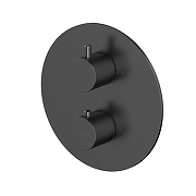 Смеситель для душа Whitecross Y gunmetal 2-Y1236GM с термостатом цвет Оружейная сталь