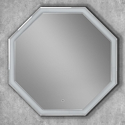 Зеркало Art&Max Agro 80 AM-Arg-800-800-DS-F с подсветкой с сенсорным выключателем-2