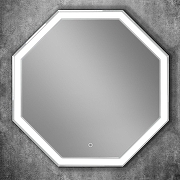 Зеркало Art&Max Agro 80 AM-Arg-800-800-DS-F с подсветкой с сенсорным выключателем-3