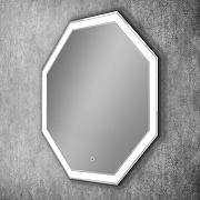 Зеркало Art&Max Agro 80 AM-Arg-800-800-DS-F с подсветкой с сенсорным выключателем-4