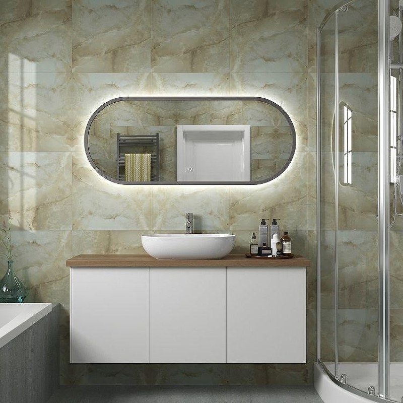 Зеркало Art&Max Bari 50 AM-Bar-500-1200-DS-F с подсветкой 