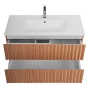 Тумба под раковину Art&Max Elegant 100 AM-ELEGANT-1000-2C-SO-BR-P подвесная цвет Бран-2