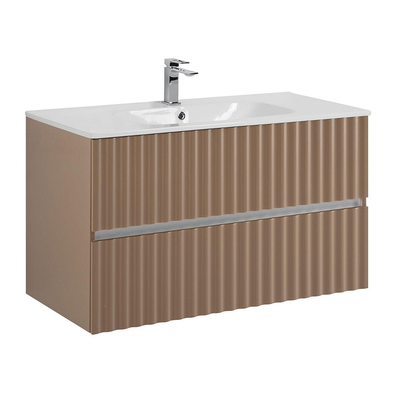 Тумба под раковину Art&Max Elegant 100 AM-ELEGANT-1000-2C-SO-CM-LED подвесная 