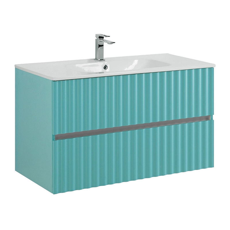 Тумба под раковину Art&Max Elegant 100 AM-ELEGANT-1000-2C-SO-MM-LED подвесная 