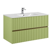 Тумба под раковину Art&Max Elegant 100 AM-ELEGANT-1000-2C-SO-MN-P подвесная цвет Мята