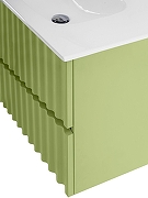 Тумба под раковину Art&Max Elegant 100 AM-ELEGANT-1000-2C-SO-MN-P подвесная цвет Мята-4