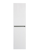 Шкаф пенал Art&Max Elegant 40 AM-ELEGANT-1500-2А-SO-BL-LED-P подвесной цвет Белый глянец