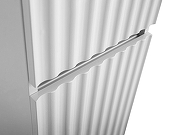 Шкаф пенал Art&Max Elegant 40 AM-ELEGANT-1500-2А-SO-BM-LED подвесной цвет Белый матовый-2