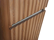 Шкаф пенал Art&Max Elegant 40 AM-ELEGANT-1500-2А-SO-BR-LED-P подвесной цвет Бран-2