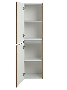 Шкаф пенал Art&Max Elegant 40 AM-ELEGANT-1500-2А-SO-BR-LED-P подвесной цвет Бран-3